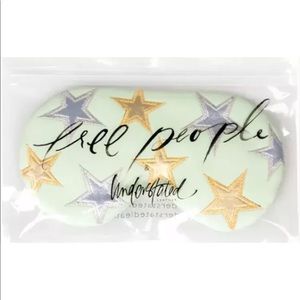 Free People Understated leather eye mask!